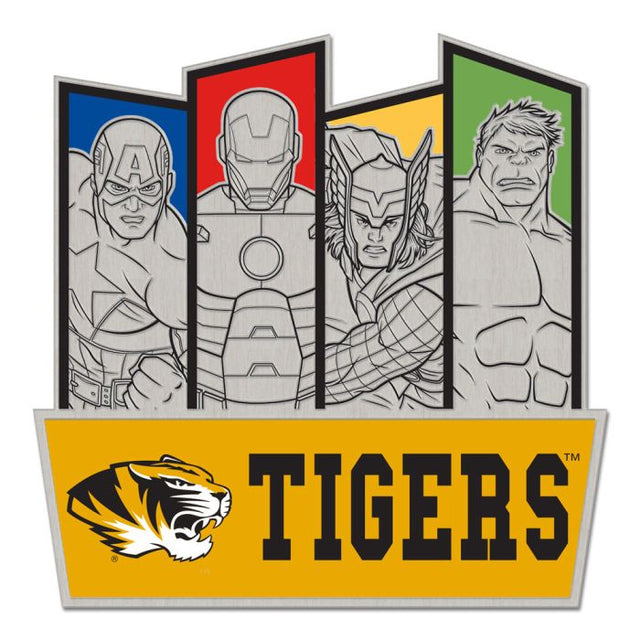 Missouri Tigers / Marvel (c) 2021 MARVEL Collector Pin Jewelry Card