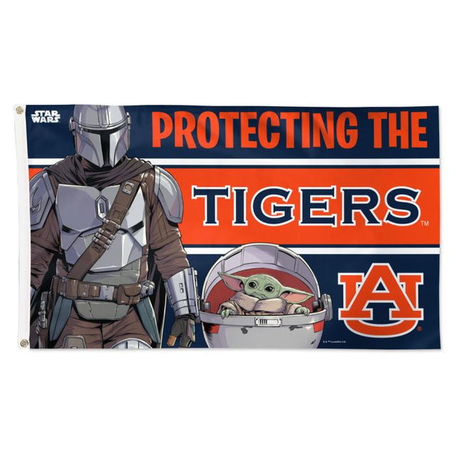 Auburn Tigers / Star Wars MANDALORIAN Flag - Deluxe 3' X 5'