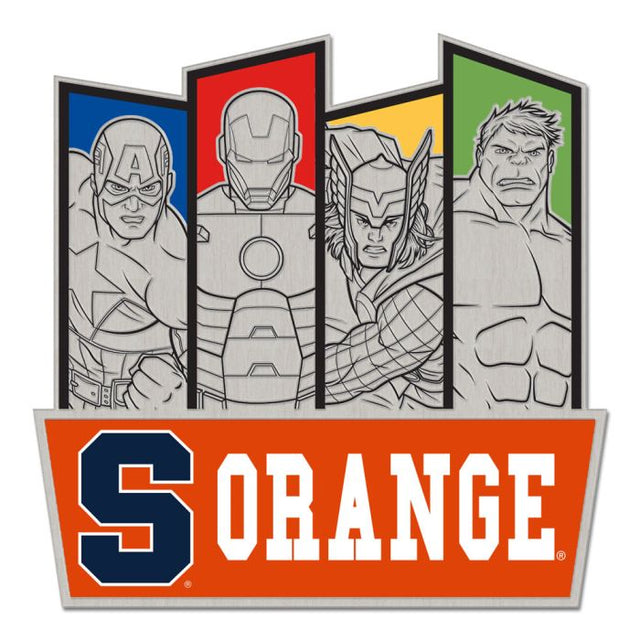 Syracuse Orange / Marvel (C) 2021 Marvel Collector Pin Jewelry Card