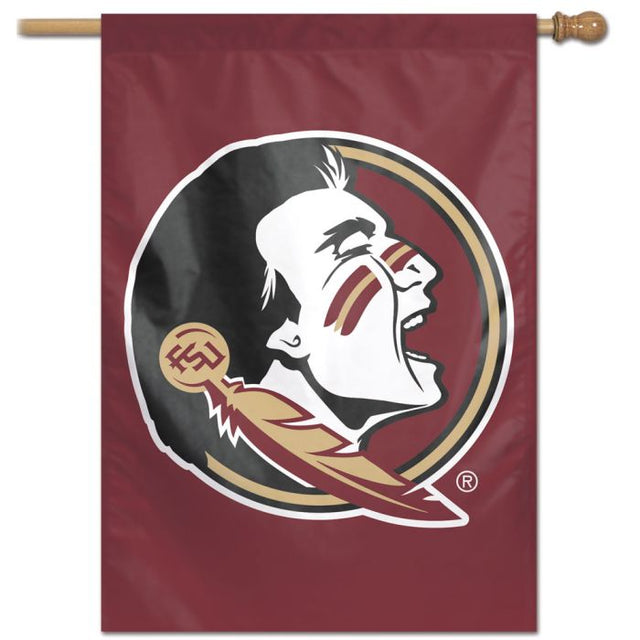 Bandera vertical de los Seminoles del estado de Florida, 28" x 40"
