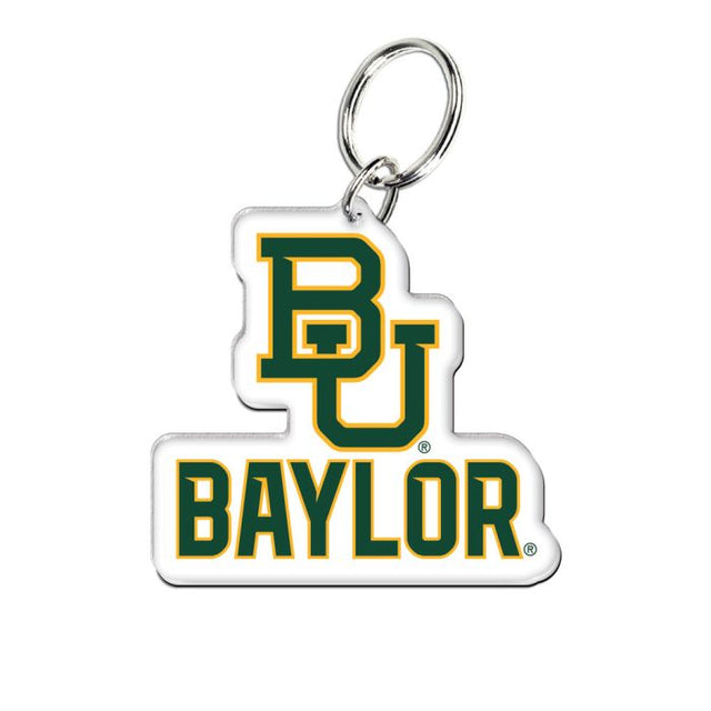 Llavero acrílico premium de los Baylor Bears