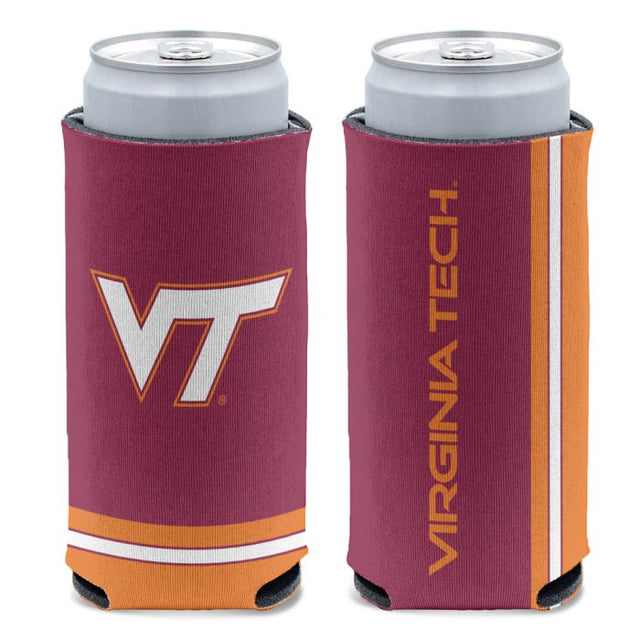 Virginia Tech Hokies 12 oz Slim Can Cooler