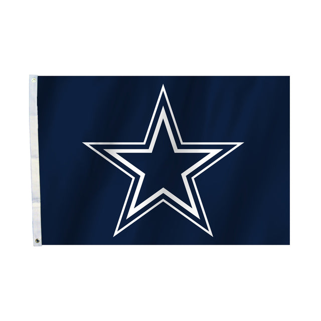 Bandera de los Dallas Cowboys de 2 x 3 pulgadas