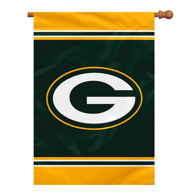 Bandera de los Green Bay Packers de 28 x 40 pulgadas, para casa, de un solo lado, CO