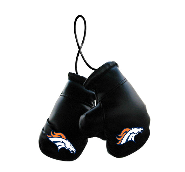 Guantes de boxeo de los Denver Broncos en miniatura CO