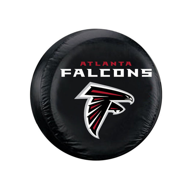 Funda para neumáticos de los Atlanta Falcons, tamaño estándar, color negro