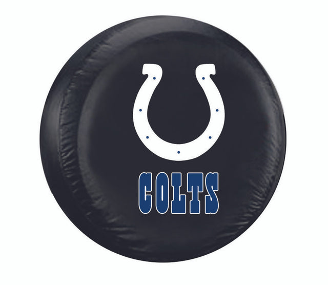 Funda para neumáticos de los Indianapolis Colts, tamaño estándar, color negro