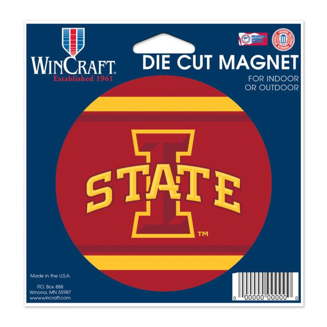 Iowa State Cyclones Die Cut Magnet 4.5" x 6"