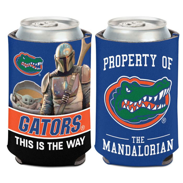 Enfriador de latas Florida Gators / Star Wars MANDALORIAN de 12 oz.
