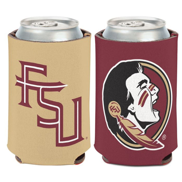 Enfriador de lata con logotipo principal de Florida State Seminoles, 12 oz.