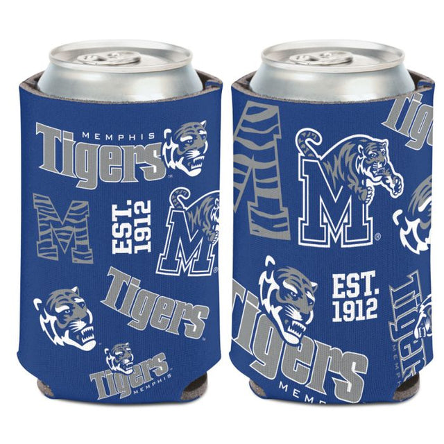 Memphis Tigers SCATTERPRINT Can Cooler 12 oz.