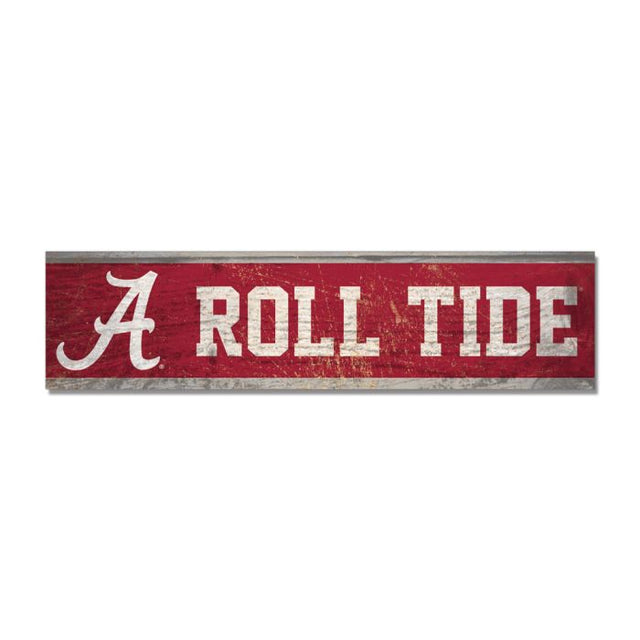Alabama Crimson Tide Wooden Magnet 1.5" X 6"