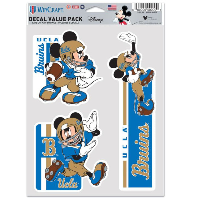 UCLA Bruins / Disney Multi Use 3 Fan Pack