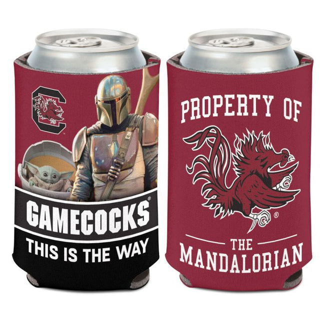 Enfriador de lata de 12 oz de South Carolina Gamecocks / Star Wars Mandalorian