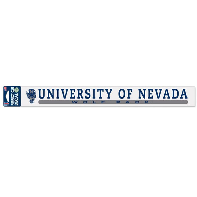 Calcomanías de corte perfecto de Nevada Wolf Pack de 2" x 17"