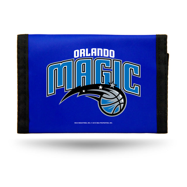 Cartera de nailon con tres pliegues de los Orlando Magic