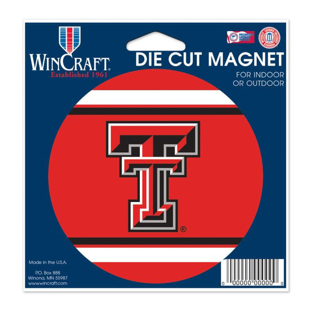 Texas Tech Red Raiders Die Cut Magnet 4.5" x 6"