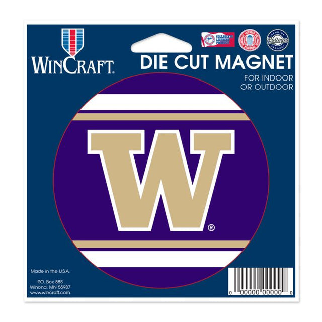 Washington Huskies Die Cut Magnet 4.5" x 6"