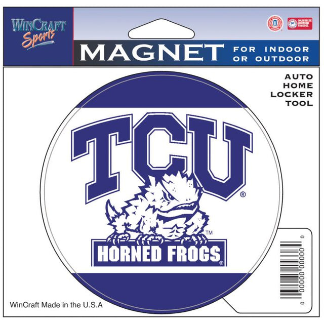 TCU Horned Frogs Die Cut Magnet 4.5" x 6"
