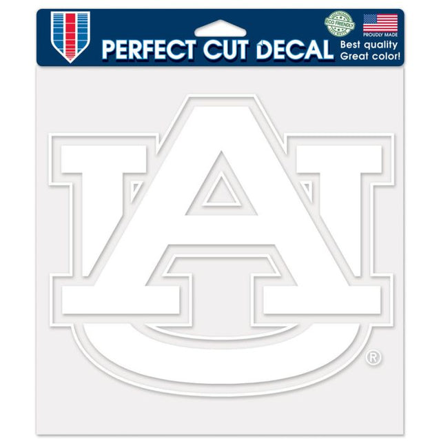 Auburn Tigers Perfect Cut Decals 8" x 8"