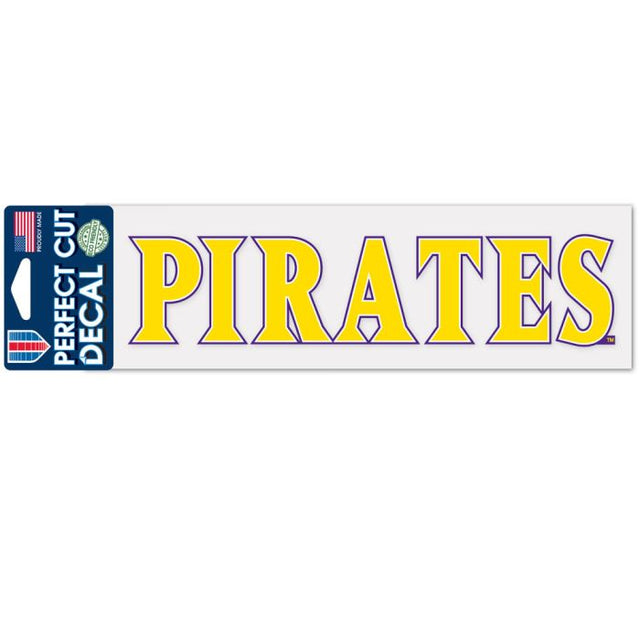 East Carolina Pirates Mascot Perfect Cut Decals 3" x 10"