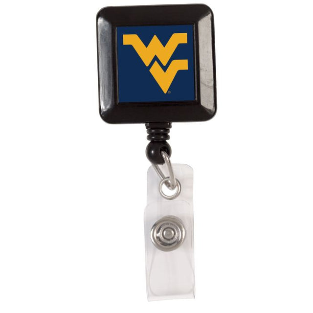 West Virginia Mountaineers Retractable Badge Holder