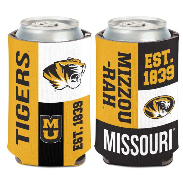 Missouri Tigers COLOR BLOCK Can Cooler 12 oz.