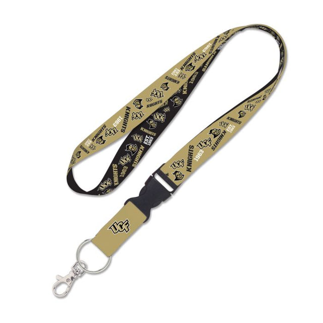 UCF Knights SCATTERPRINT Lanyard w/detachable buckle 1"