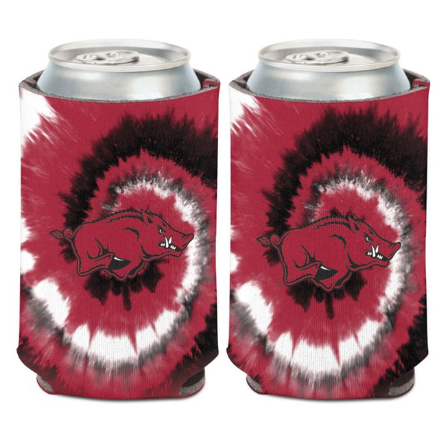 Enfriador de lata TYE DYE de Arkansas Razorbacks, 12 oz.