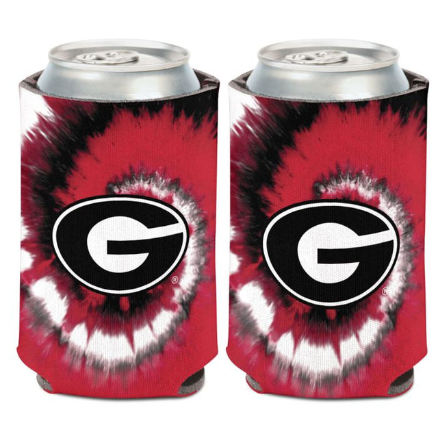 Georgia Bulldogs TYE DYE Can Cooler 12 oz.