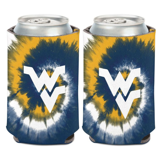 West Virginia Mountaineers TYE DYE Can Cooler 12 oz.