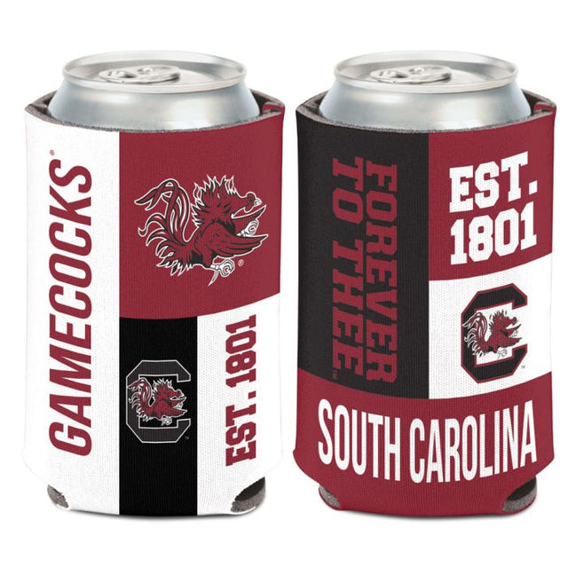 Enfriador de latas COLOR BLOCK de South Carolina Gamecocks, 12 oz.