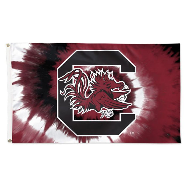 Bandera teñida de los Gamecocks de Carolina del Sur - Deluxe 3' X 5'
