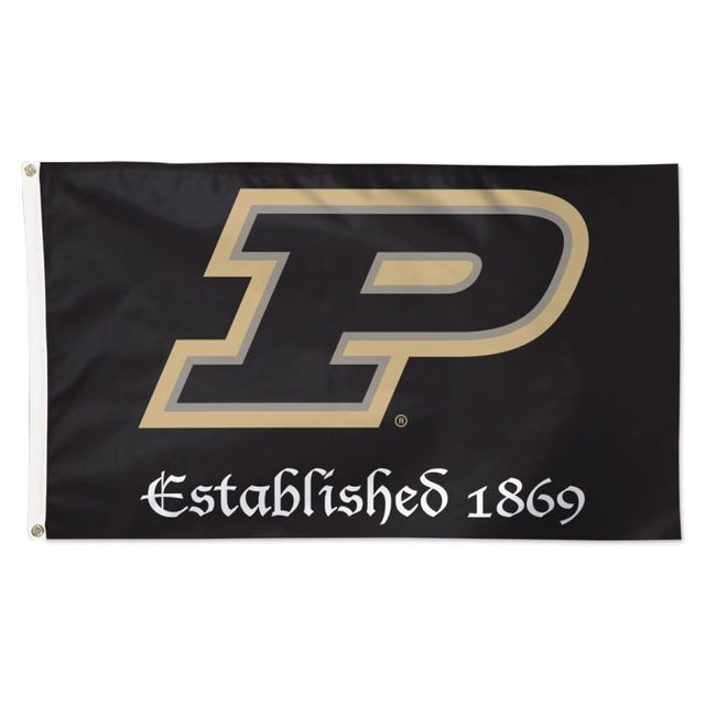 Bandera de los Purdue Boilermakers: bandera de lujo de 3 x 5 pies