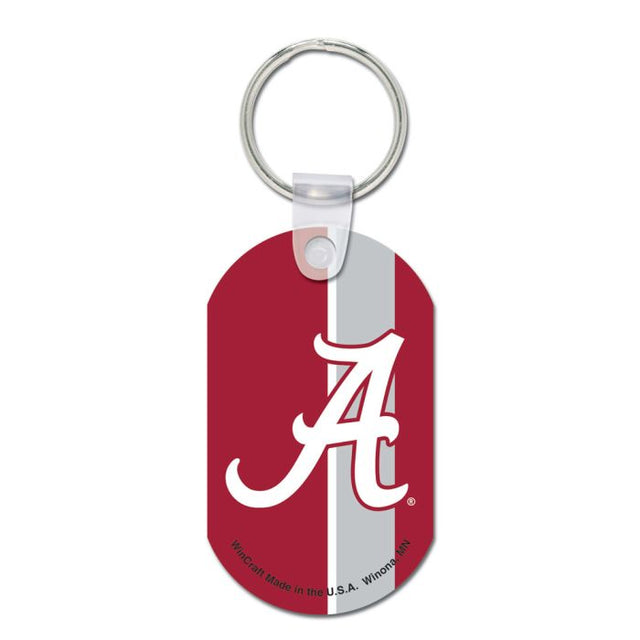 Llavero de metal de Alabama Crimson Tide - Aluminio