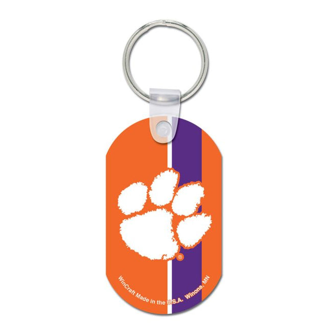 Clemson Tigers Metal Key Ring - Aluminum