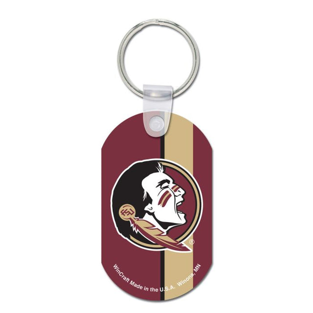 Llavero de metal de los Florida State Seminoles (aluminio)