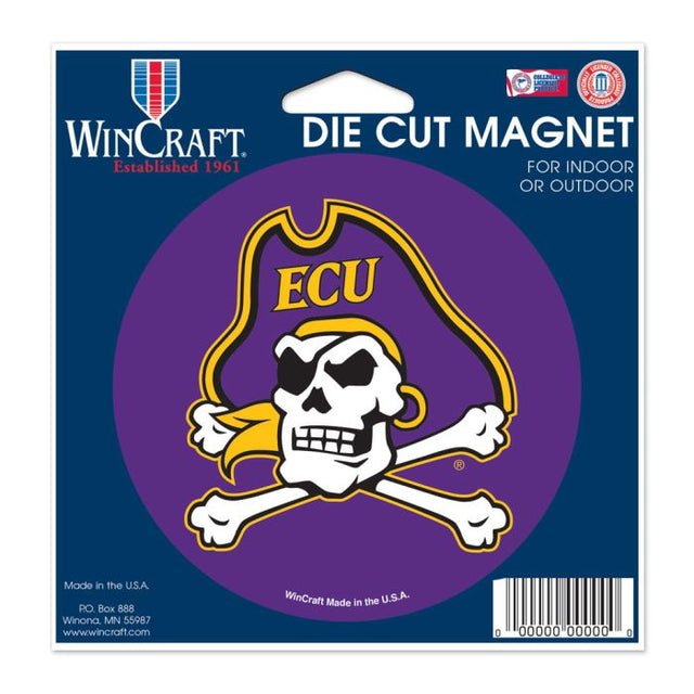 East Carolina Pirates Die Cut Magnet 4.5" x 6"