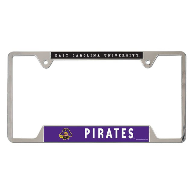East Carolina Pirates Metal License Plate Frame