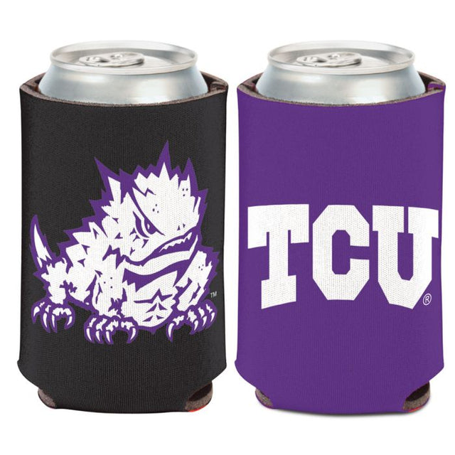 TCU Horned Frogs PRIMARY LOGO Can Cooler 12 oz.