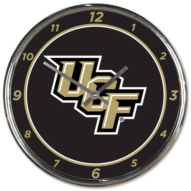 UCF Knights Chrome Clock