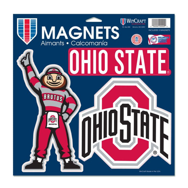 Ohio State Buckeyes Vinyl Magnet 11" x 11"