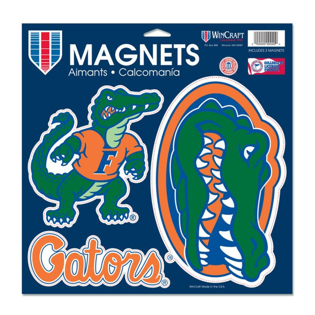 Imán de vinilo de los Florida Gators de 11" x 11"