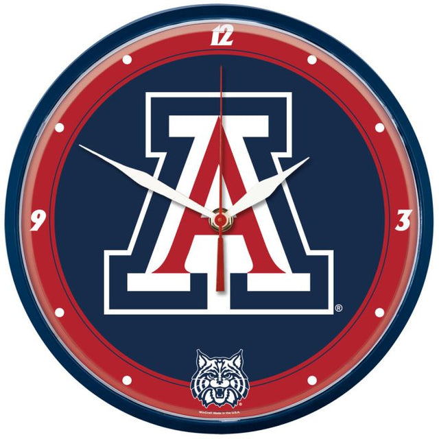 Arizona Wildcats Round Wall Clock 12.75"