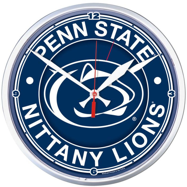 Penn State Nittany Lions Round Wall Clock 12.75"