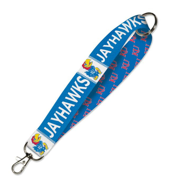 Kansas Jayhawks Lanyard Key Band