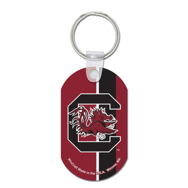 Llavero de metal de los South Carolina Gamecocks (aluminio)