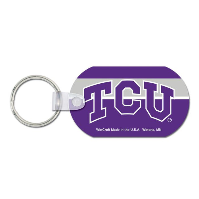TCU Horned Frogs Metal Key Ring - Aluminum