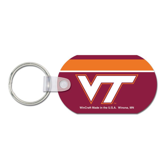 Virginia Tech Hokies Metal Key Ring - Aluminum