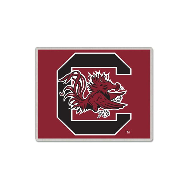 Tarjeta de joyería con pin de colección de los Gamecocks de Carolina del Sur